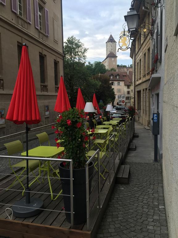 Hotel-Restaurant Le Lion D'Or Porrentruy Zewnętrze zdjęcie