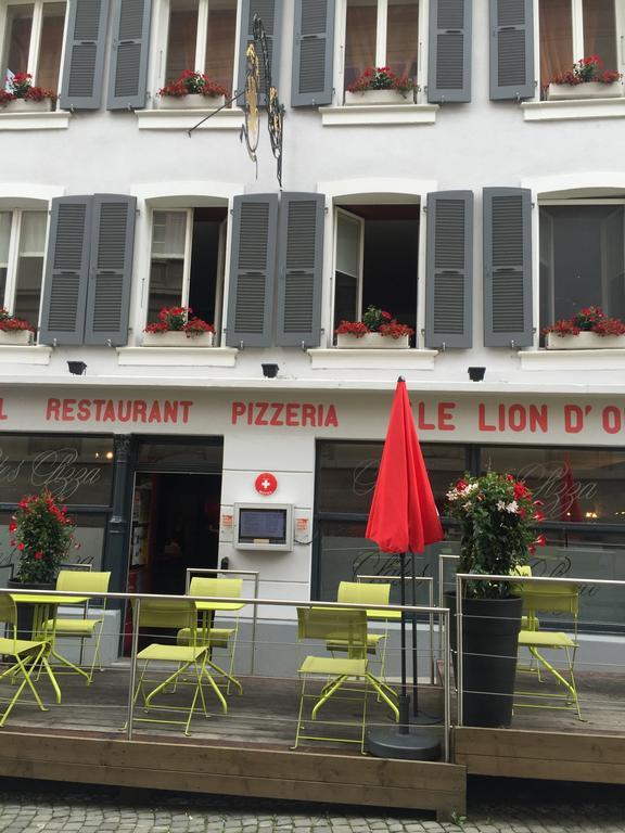 Hotel-Restaurant Le Lion D'Or Porrentruy Zewnętrze zdjęcie