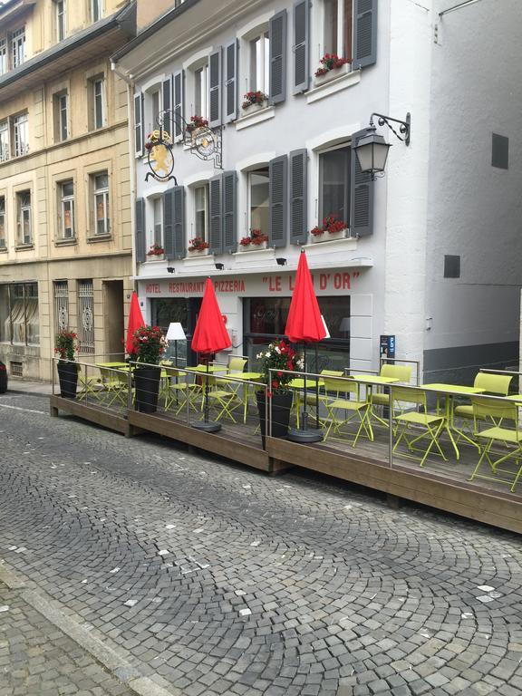 Hotel-Restaurant Le Lion D'Or Porrentruy Zewnętrze zdjęcie