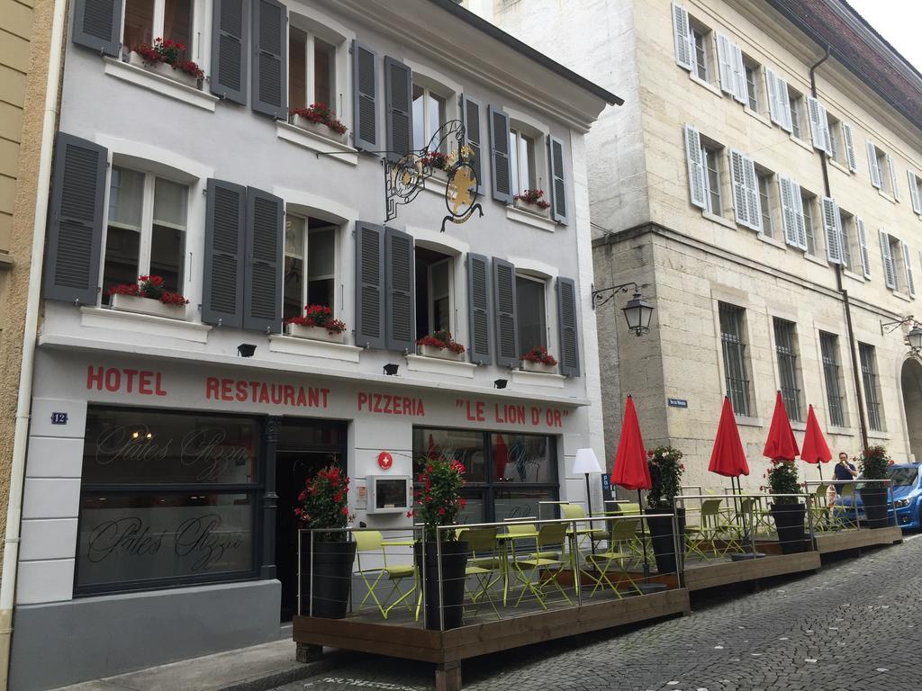 Hotel-Restaurant Le Lion D'Or Porrentruy Zewnętrze zdjęcie